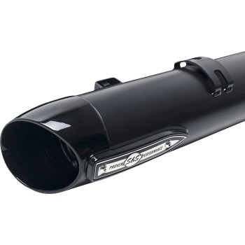 4in. Slip-On Mufflers - Slash-Cut Broadhead Black