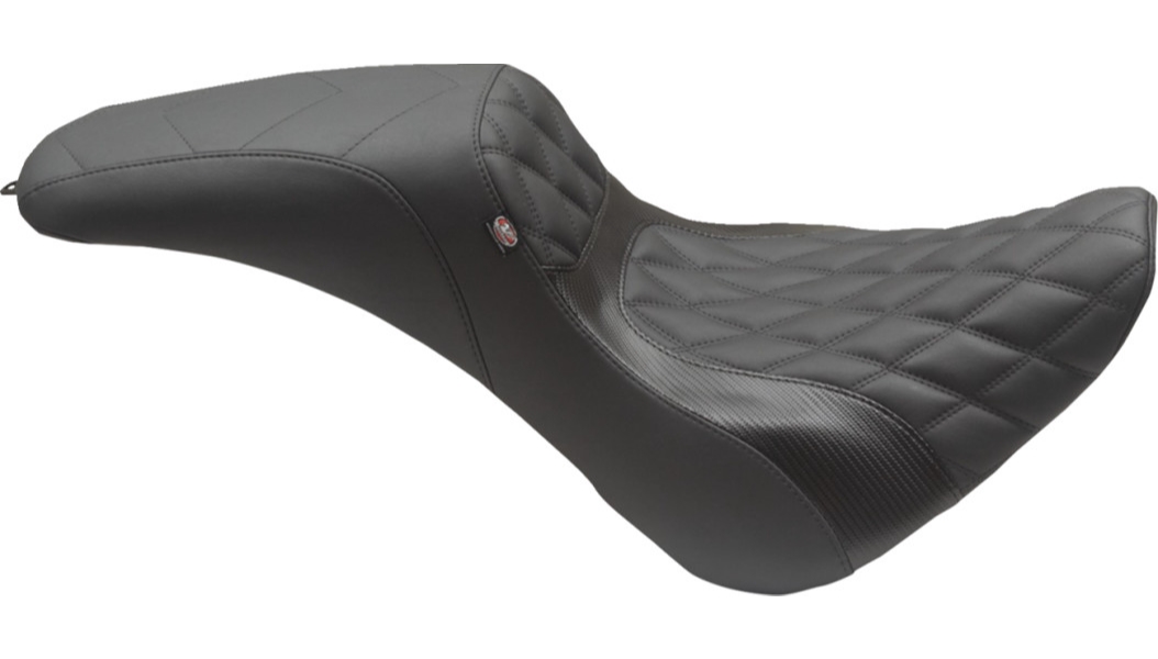 Tripper Fastback Seat - Double Diamond - Black