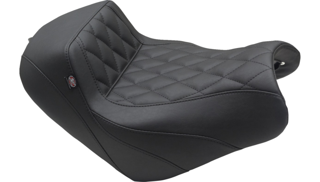 Squareback/Fastback Solo Seat - Diamond Stitch - Black