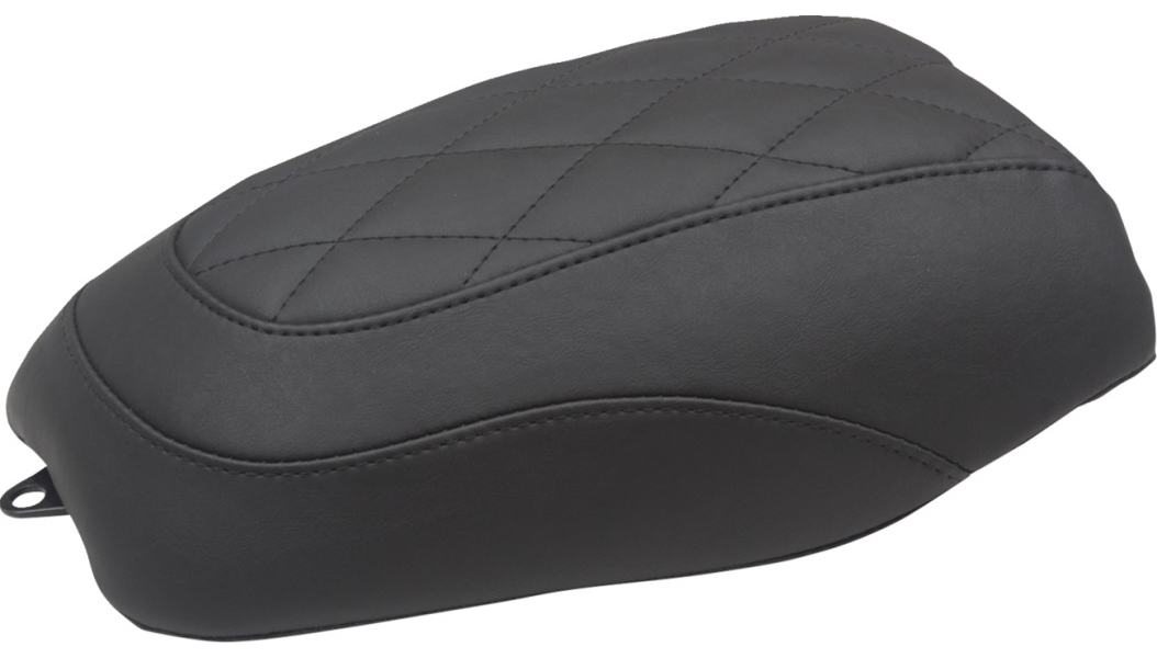 Fastback Passenger Seat - Diamond Stitch - Black