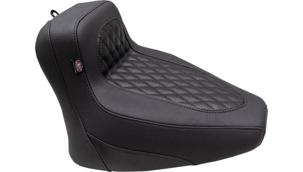 Squareback Solo Seat - Diamond Stitch - Black