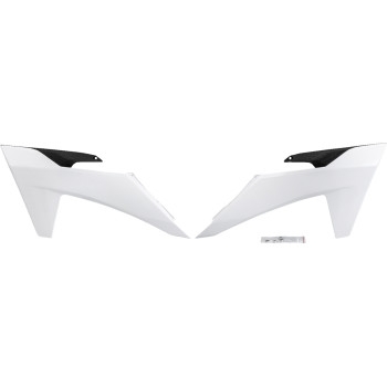 Replacement Radiator Covers - White/Black