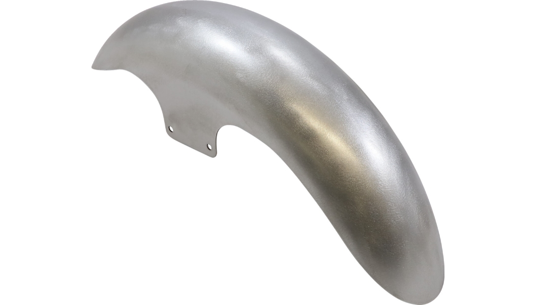 Cafe Front Fender for OEM Wheel - Black Spacers - 19in.