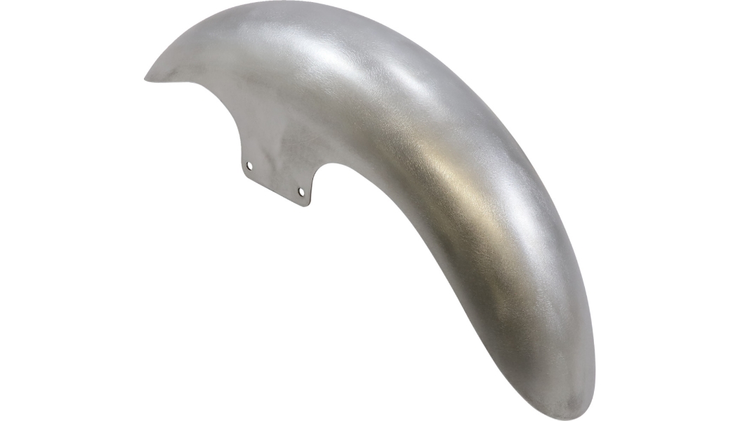 Cafe Front Fender for OEM Wheel  - Chrome Spacers - 19in.