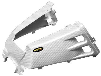 Tank Cover - Black Carbon-Fiber