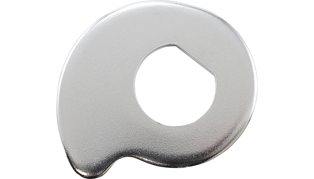 Axle Cam Adjust Washer - Chrome - 2-1/64in. OD x 55/64in. ID