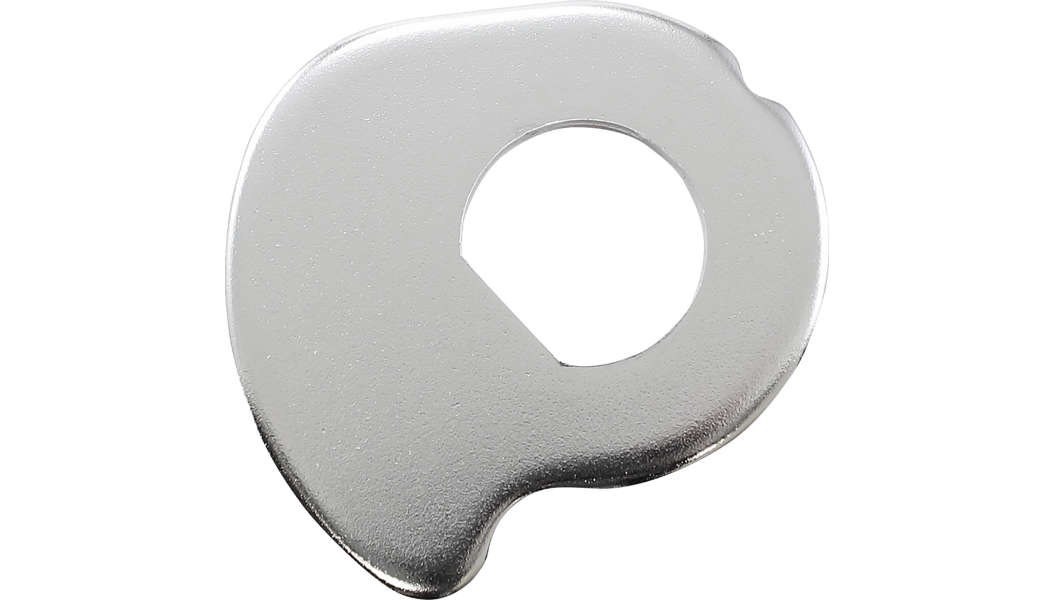 Axle Cam Adjust Washer - Chrome - 2-27/64in. OD x 55/64in. ID