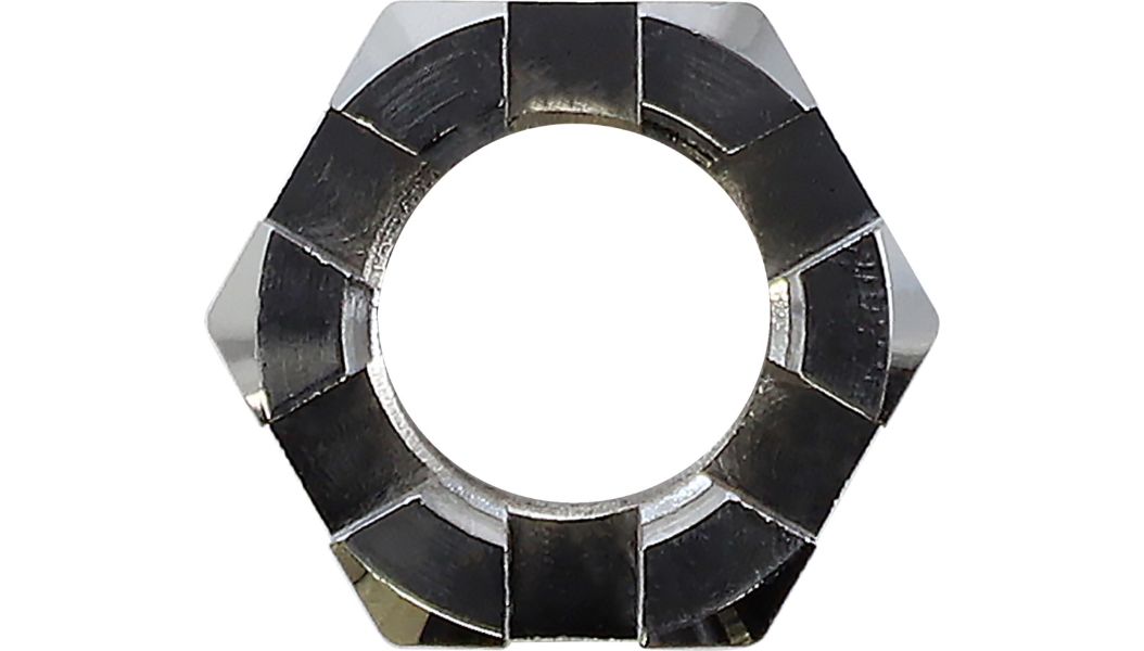 Axle Nut - Rear - Chrome - 15/16in. - 18 x 1-1/16in. OD