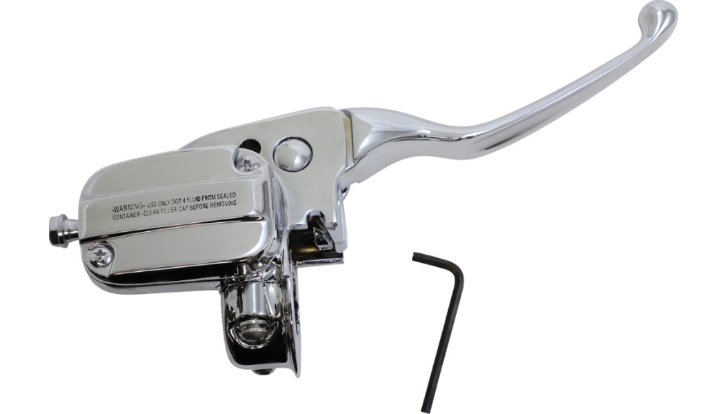 Front Brake Master Cylinder Assembly - Chrome