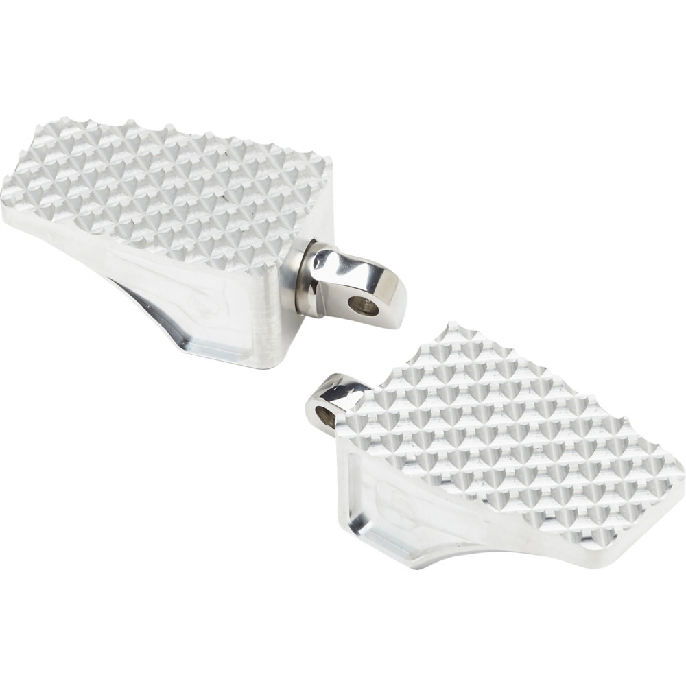 Driver Mount County Footpegs - Raw