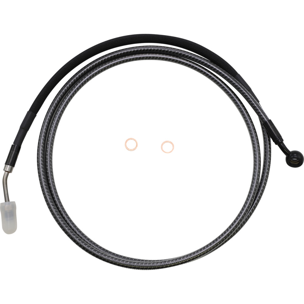 Karbonfibr Hydraulic Clutch Line - 74in. - 35 Degree Banjo Angle