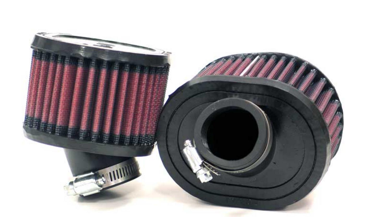 Universal Oval Air Filter - Rubber End Cap