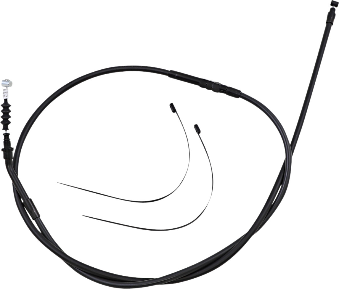 XR High Efficiency Clutch Cable - +4in. - Black/Black
