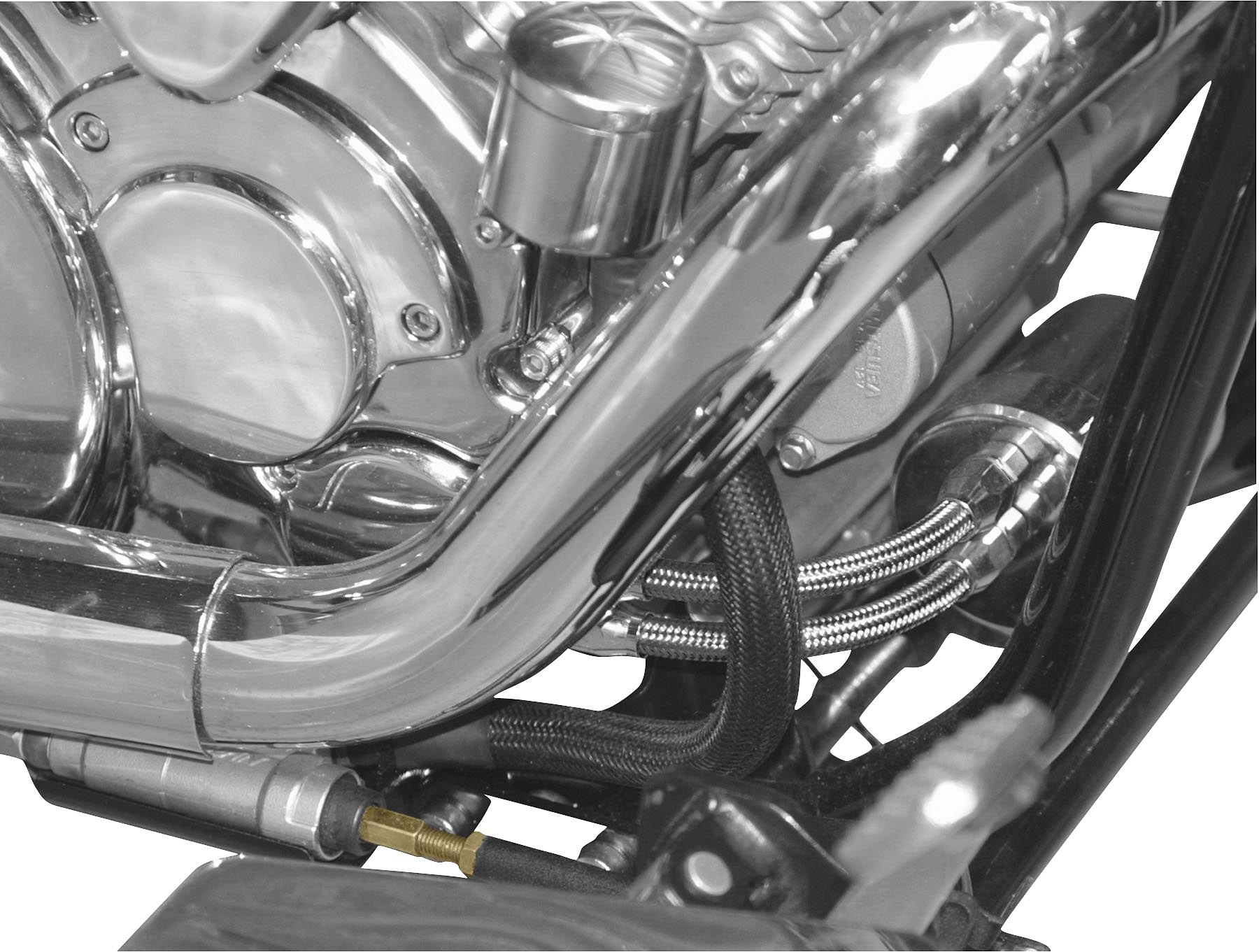 Oil Filter Relocation Kit