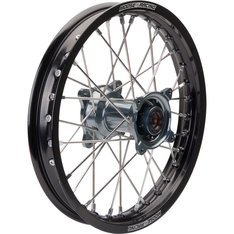 SX-1 Complete Rear Wheel - 16in. x 1.85in. - Black Wheel/Gray Hub