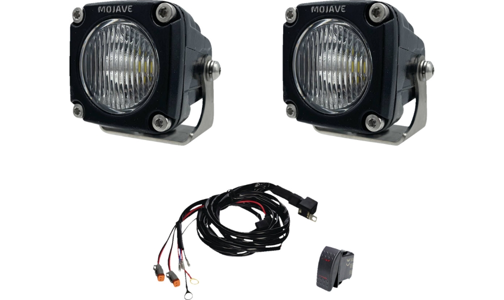 LED Racing Light Kit - 2in. - 20W - 1200LM