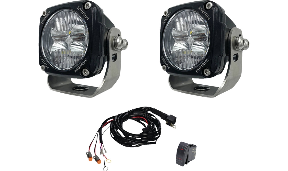 LED Racing Light Kit - 3in. - 40W - 3000 LM