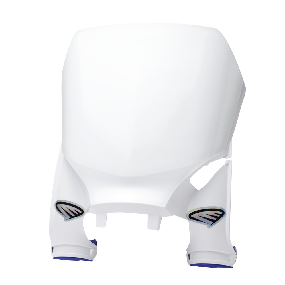 Front Factory Stadium Number Plate - White