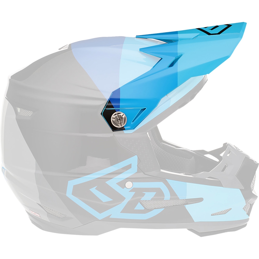 Replacement Visor for ATR-2 Range Youth Helmet - Blue