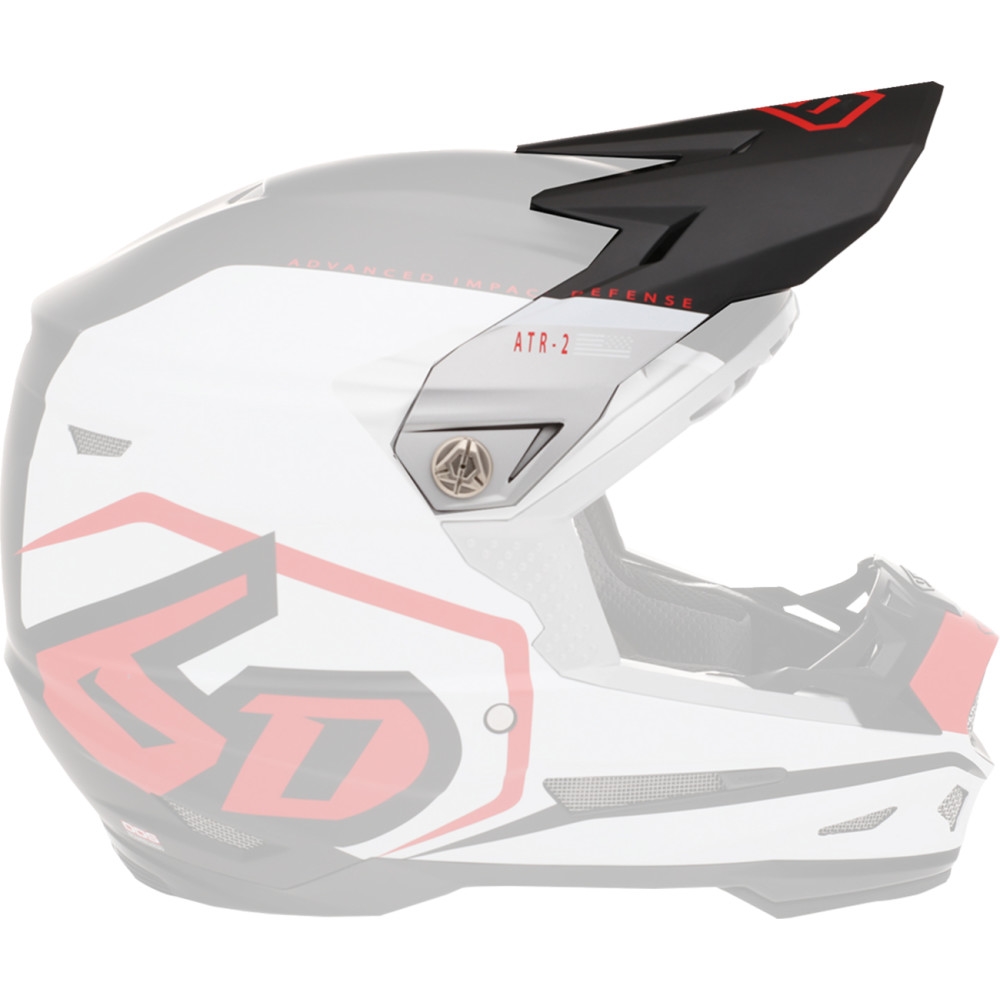 Replacement Visor for ATR-2 Delta Helmets - Red