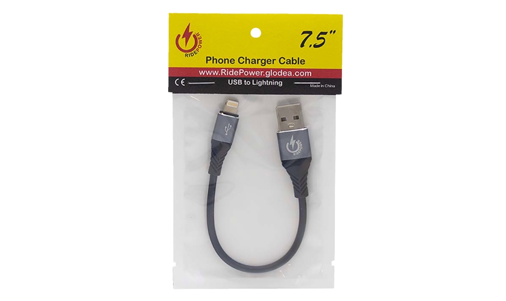 Phone Charging Adapter Cable for Iphone - 7.5in.