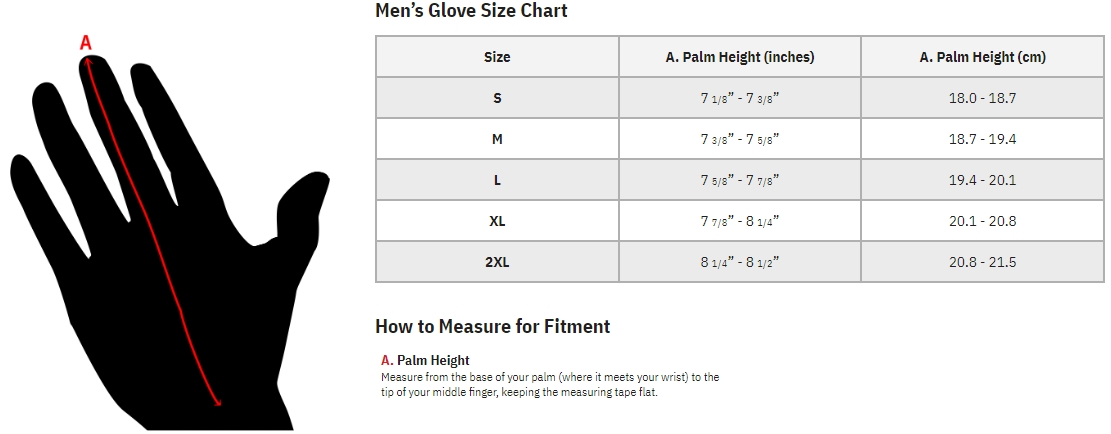 Sling Finger Short Gloves