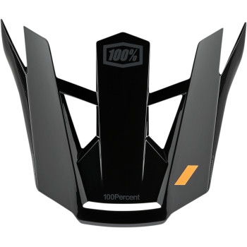 Visor for Aircraft 2 Bicycle Helmet - Black