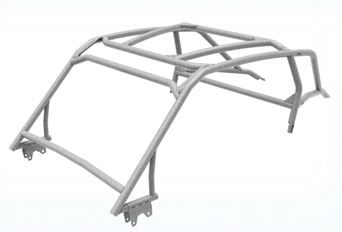 2-Seat without Intrusion Cage - Turbo Silver