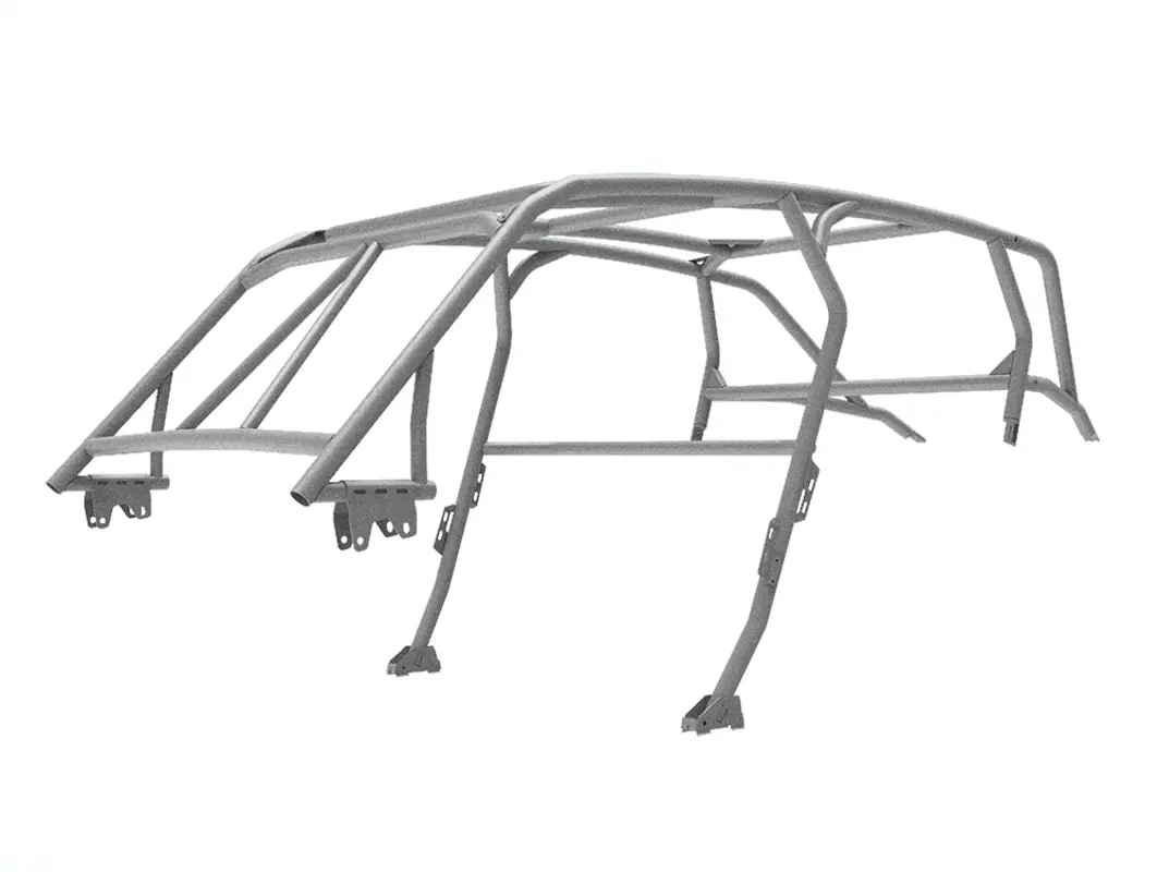 4-Seat V with Intrusion Cage - Turbo Silver