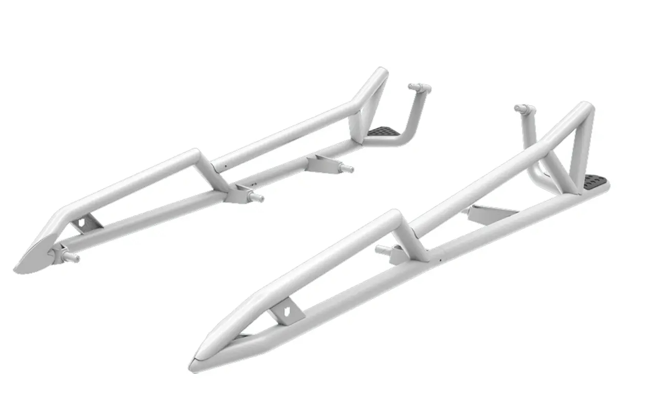 4-Seat Rock Sliders - White