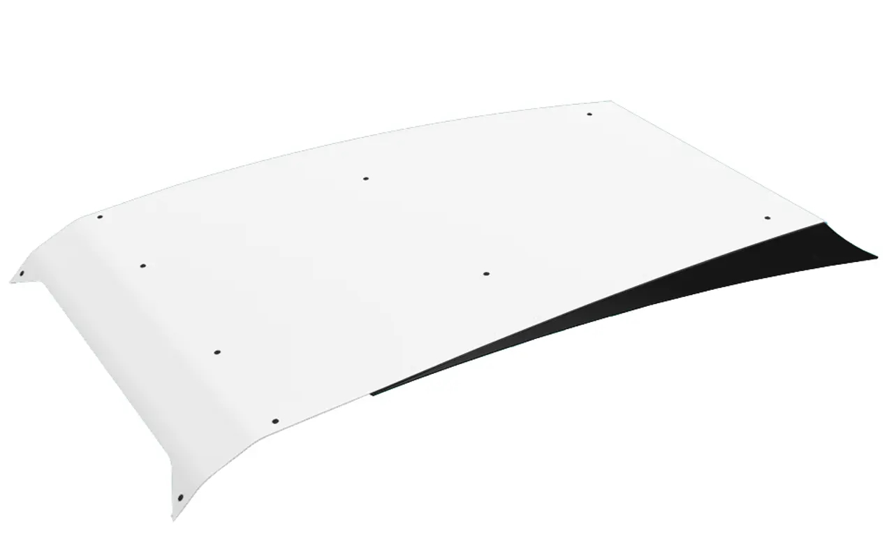 4-Seat without Pocket Roof - White