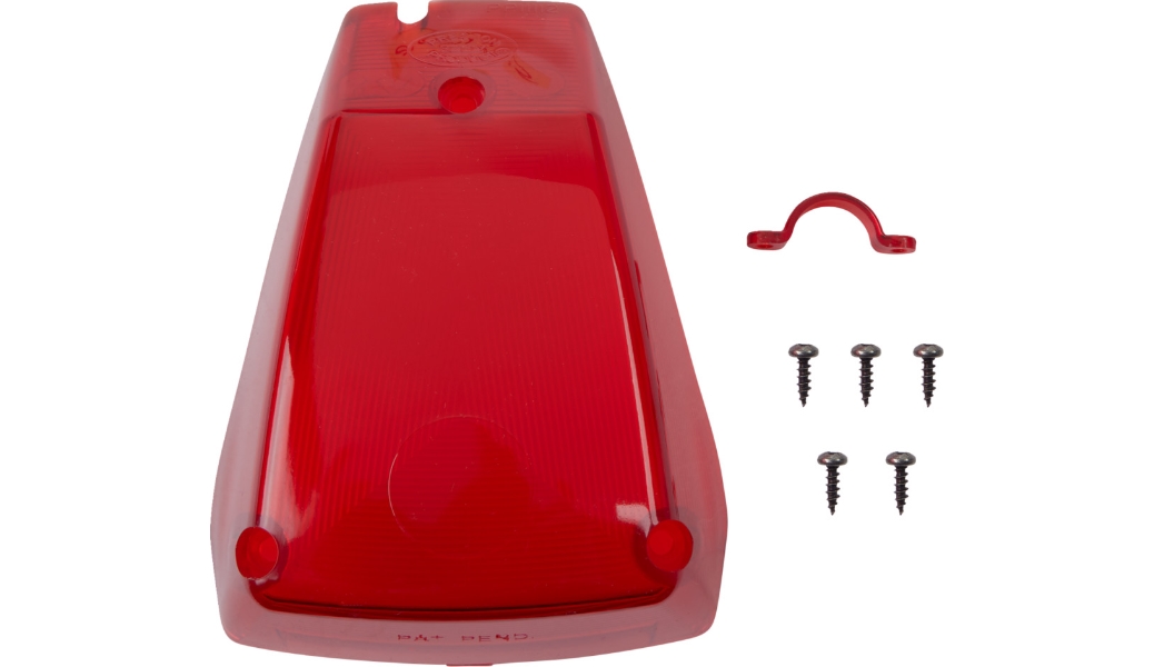 Tailight Lens - Clear Red