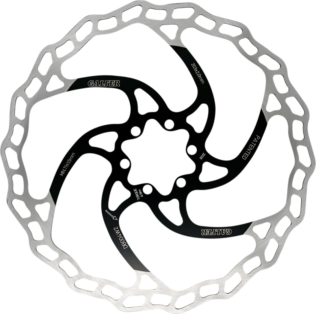 Wave Rotor for E-Bike - 203mm x 2mm