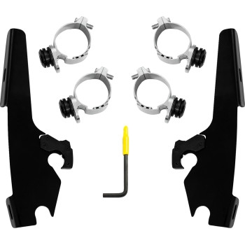 Quick Change Mount Kit for Sportshield Windshields - Black