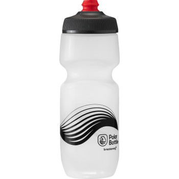 Wave Water Bottle - White - 24oz.