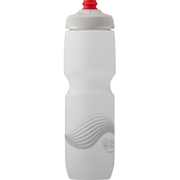Wave Water Bottle - White - 30oz.
