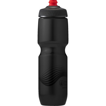 Wave Water Bottle - Black - 30oz.