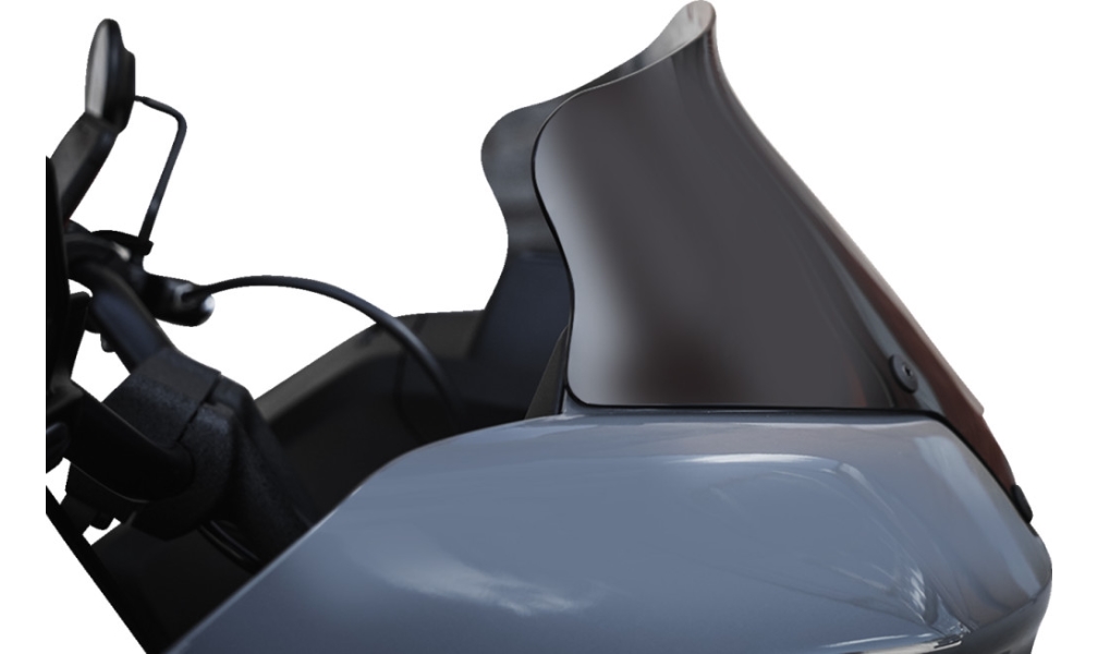 Flare Windshield - 6in - Dark Smoke