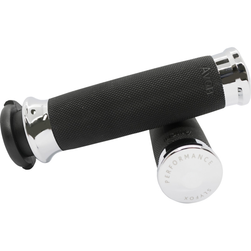 Custom Contour Grips - Chrome