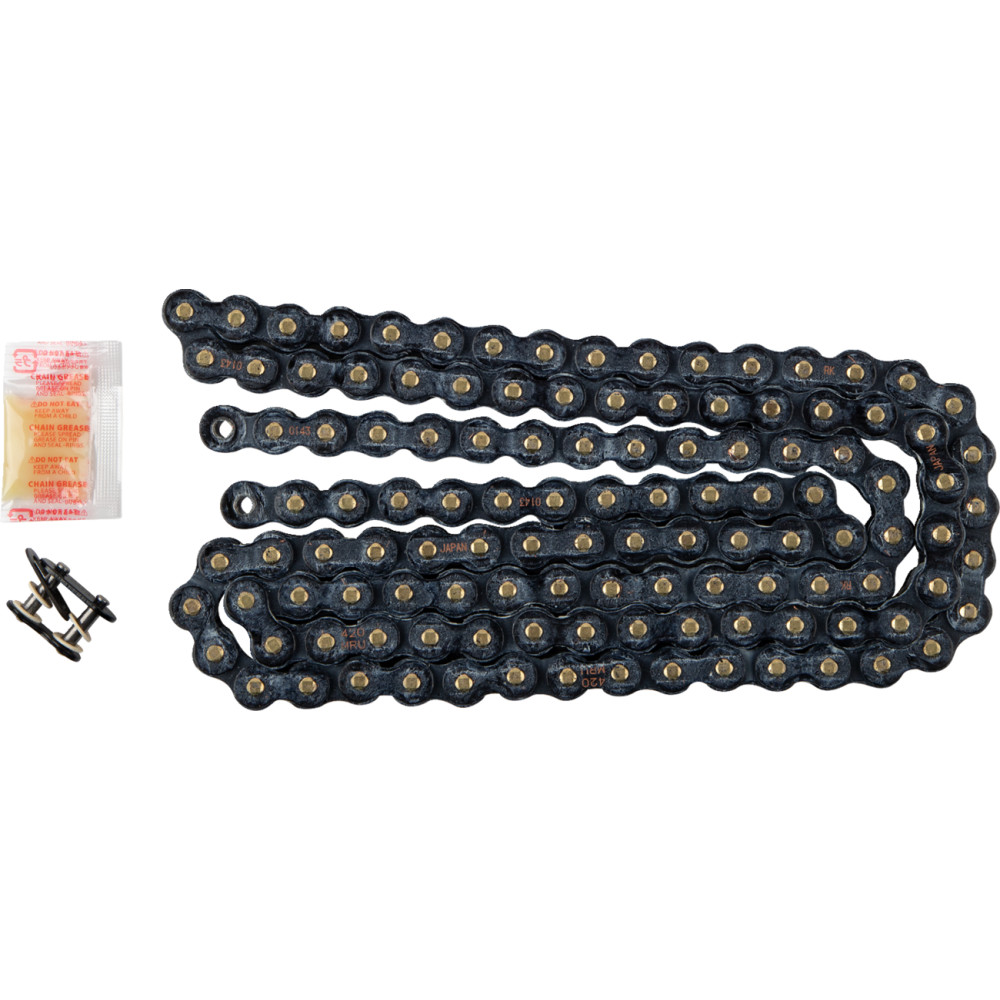 420 MRU U-Ring Chain - 120 Link - Black Scale