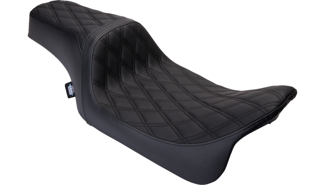 Performance Predator 1-Up Seat - Double Diamond - Black Thread