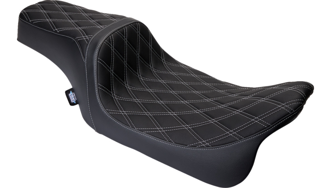 Performance Predator 1-Up Seat - Double Diamond - Silver Thread