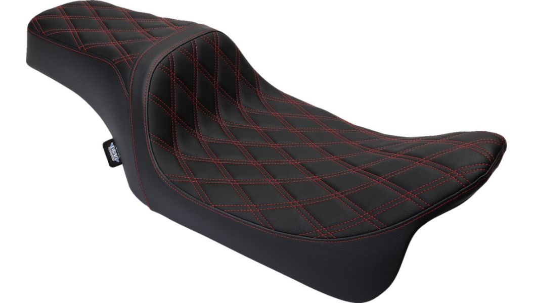 Performance Predator 1-Up Seat - Double Diamond - Red Thread