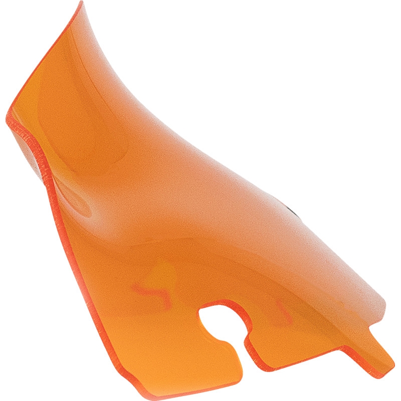 Kolor Flare Windshield - 4in. - Orange