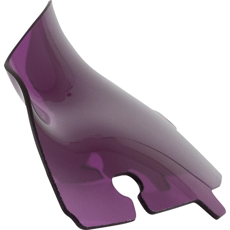 Kolor Flare Windshield - 4in. - Purple