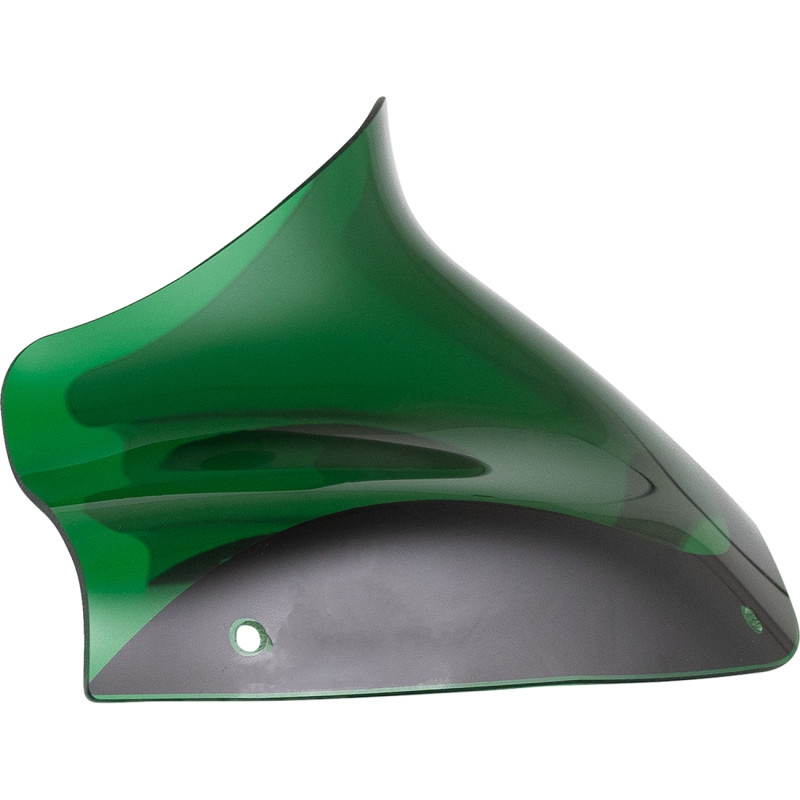 Kolor Sport Flare Windshield - 8in. - Green