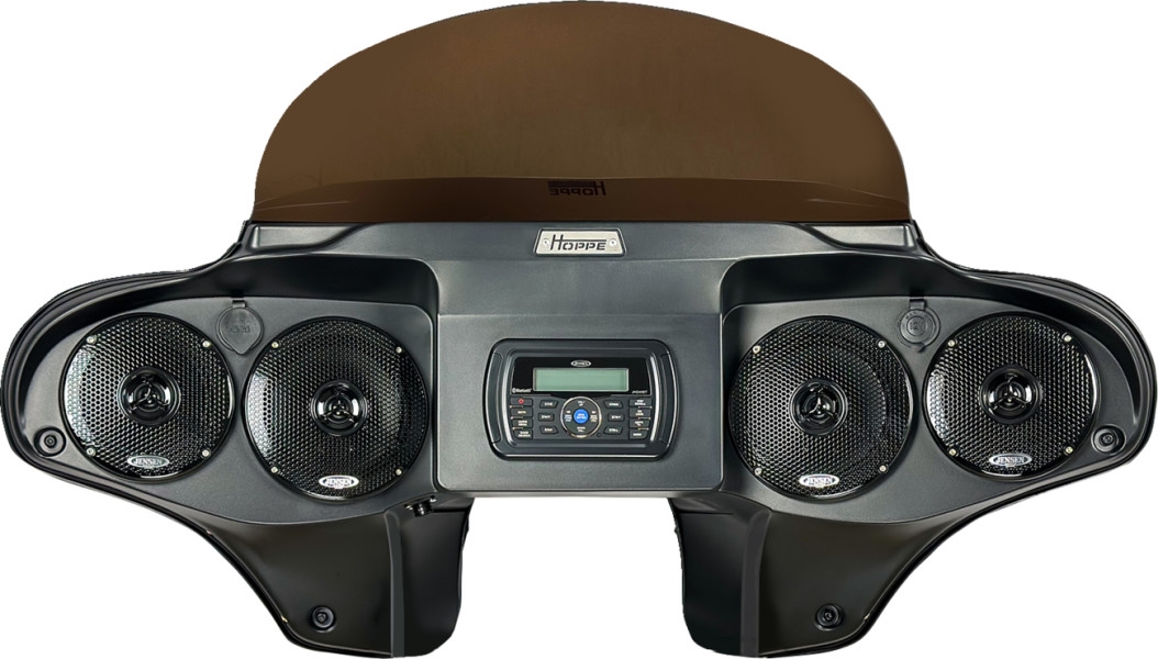 5556 Media Center Fairings - with Black Hand Controls