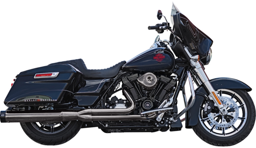 2-into-1 Lava Chrome Sidewinder Exhaust System - 49-State