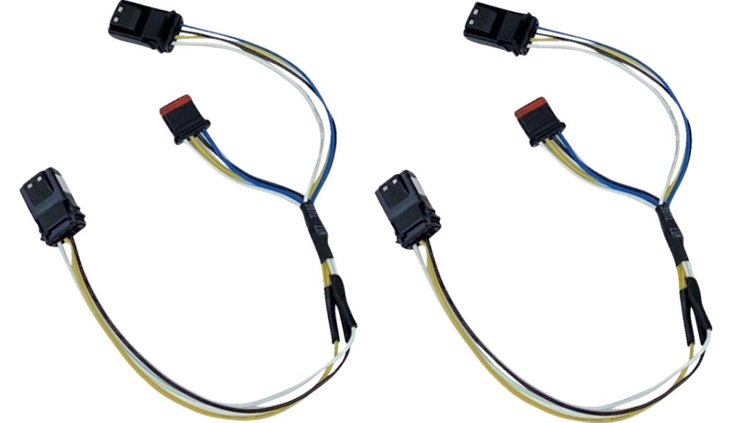 Micro Bullet Wiring Adapter - Amber/White V2