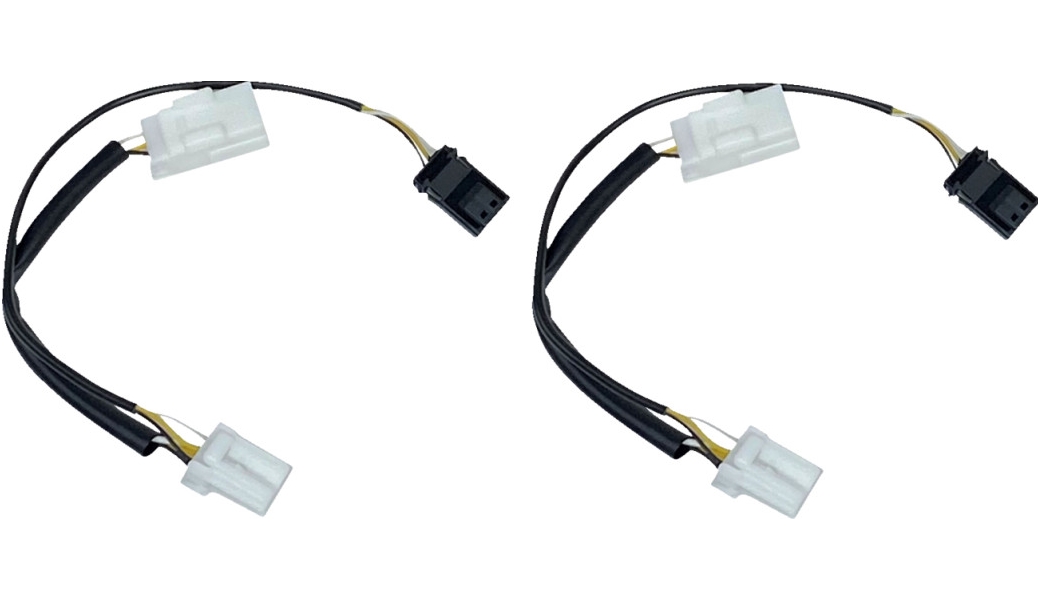 Micro Bullet Wiring Adapter - Amber/White V2